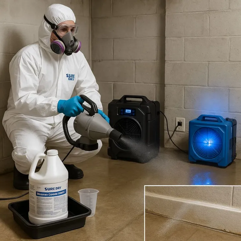 Sanitization and Odor Removal process in Richmond, MN