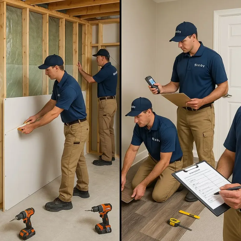 Repairs and Reconstruction process in Richmond, MN